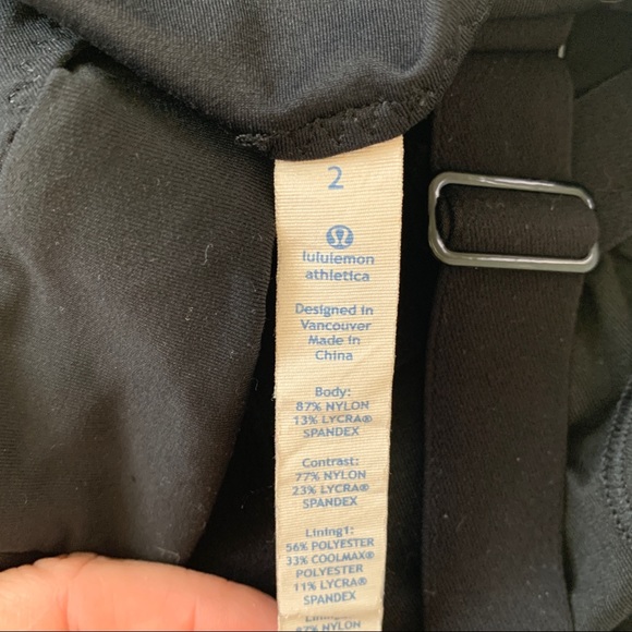 Lululemon Athletica black crisscross tank 2 - Picture 5 of 5